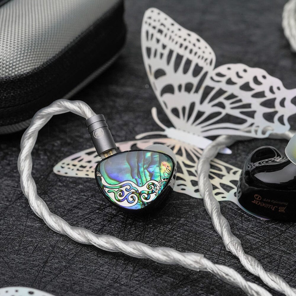 JUZEAR Butterfly 61T 6BA+1DD Hi-Fi In-Ear Monitors HiFiGo