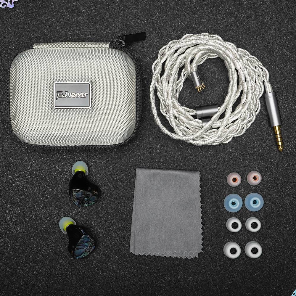 JUZEAR Butterfly 61T 6BA+1DD Hi-Fi In-Ear Monitors HiFiGo