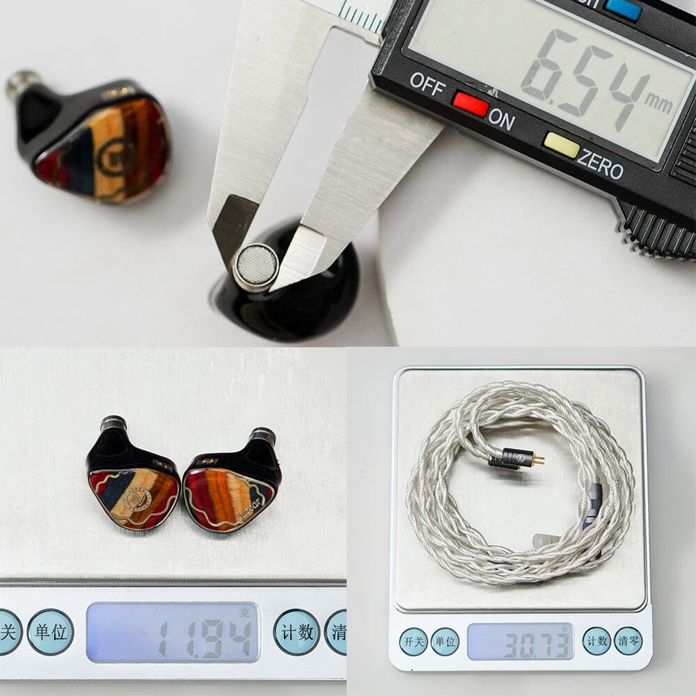 JUZEAR Dragonfly 81T 1DD+8BA Hybrid Drivers IEMs HiFiGo