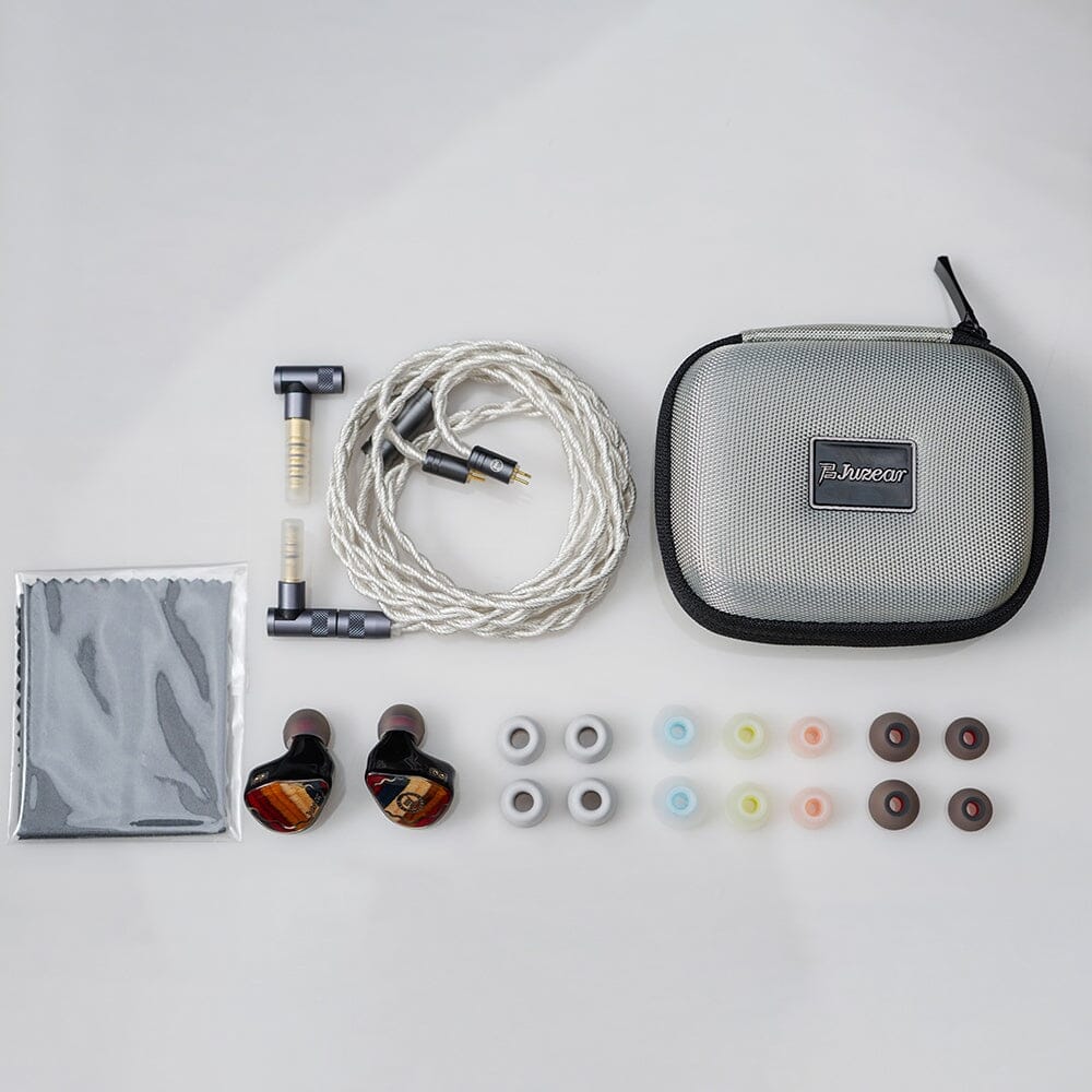JUZEAR Dragonfly 81T 1DD+8BA Hybrid Drivers IEMs HiFiGo