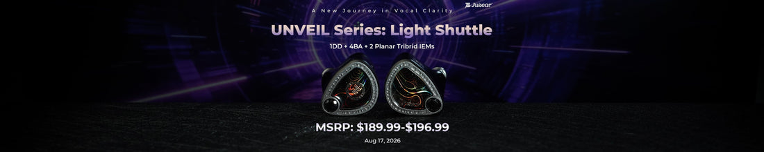 Juzear Light Shuttle is Here: Latest 7-Driver Hybrid IEMs