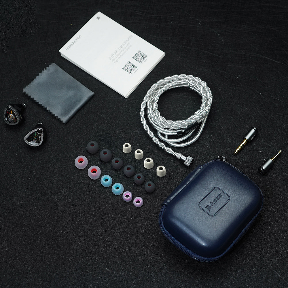 JUZEAR UNVEIL Series Light Shuttle Natural Vocal Triple Hybrid IEMs