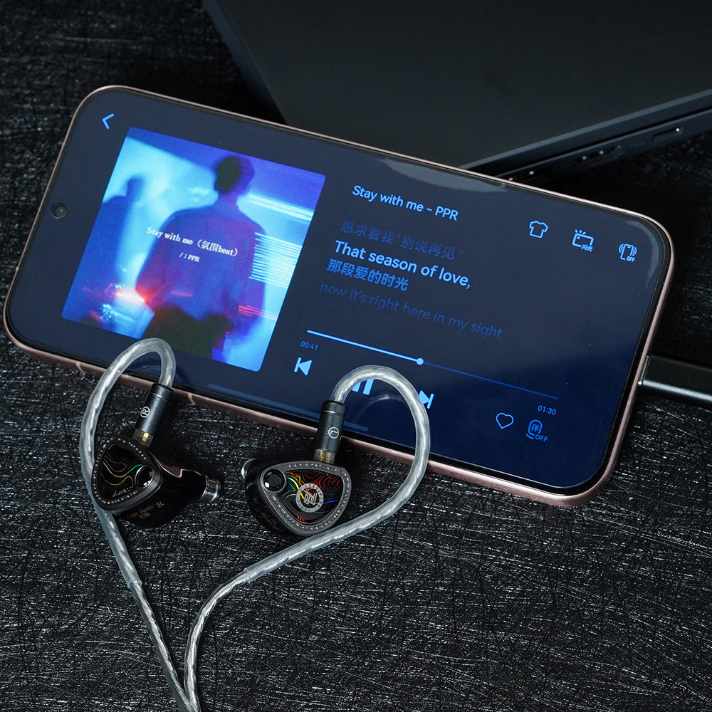 JUZEAR UNVEIL Series Light Shuttle Natural Vocal Triple Hybrid IEMs