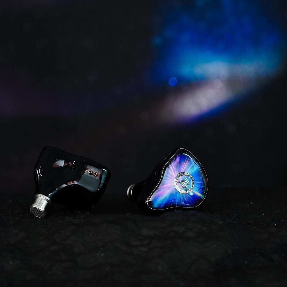 JUZEAR Nebula 1DD + 3BA + 1Planar Tribrid Drivers In-Ear Monitors