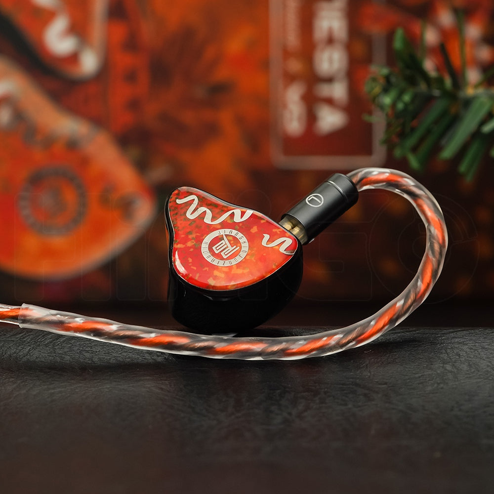 JUZEAR x Vivir Digital FIESTA 1DD + 3BA Hybrid IEMs