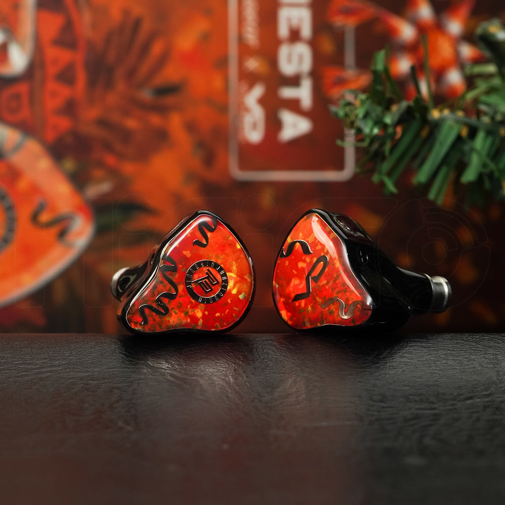 JUZEAR x Vivir Digital FIESTA 1DD + 3BA Hybrid IEMs