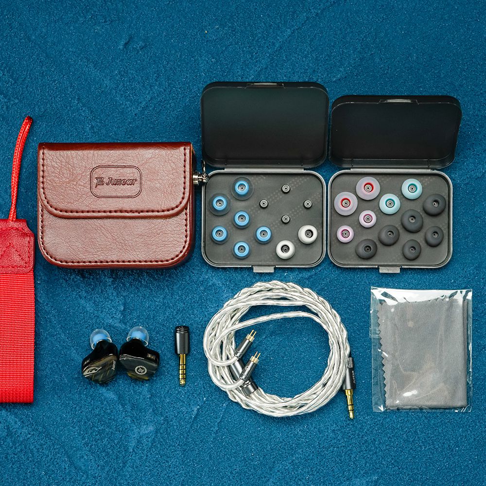 JUZEAR Harrier 1DD+6BA+2 Micro Planar Drivers IEMs