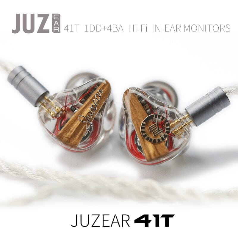 JUZEAR 41T 1DD+4BA Hybrid In-Ear Monitor IEMs – Juzear