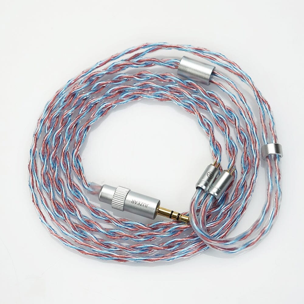 JUZEAR x Z Reviews Defiant 1DD +3BA Hybrid IEMs HiFiGo Flare Cable 